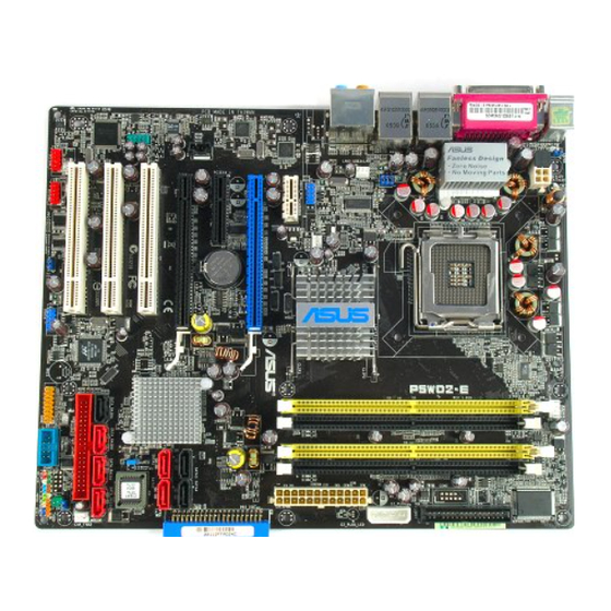 Asus P5WD2-E Premium Kurzanleitung