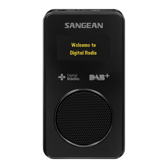 Sangean DPR-36 Bedienungsanleitung