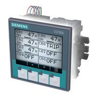 Siemens DSP800 Betriebsanleitung