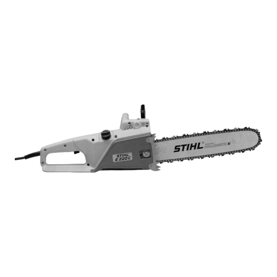 Stihl E 220 Bedienungsanleitung