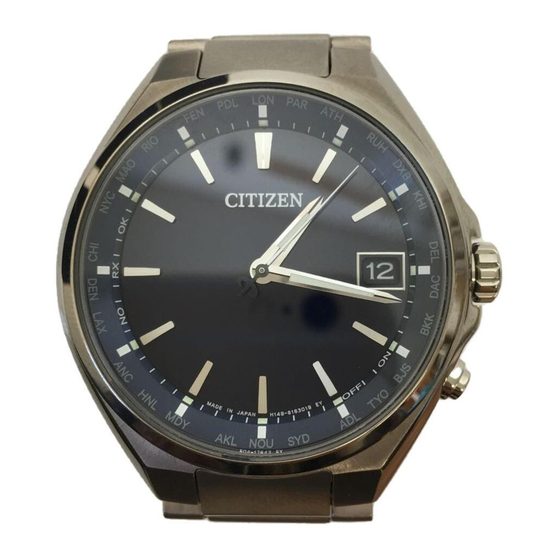 Citizen H149 Bedienungsanleitung