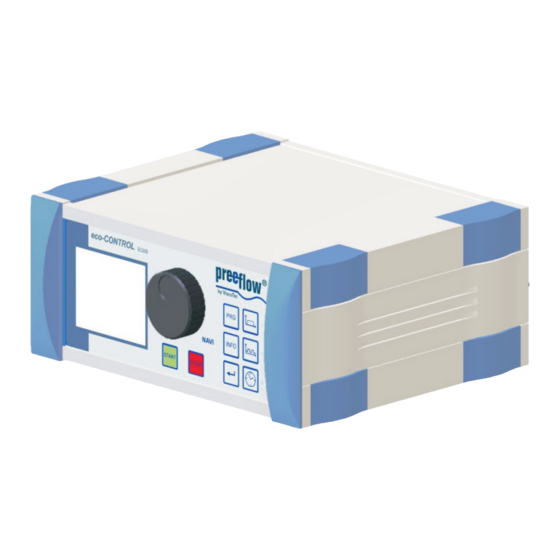 ViscoTec preeflow eco-CONTROL EC200-K Betriebs- Und Wartungsanleitung