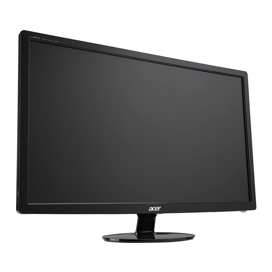 Acer S241HL Benutzerhandbuch