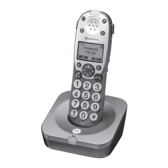 Amplicomms PowerTel 700 Bedienungsanleitung