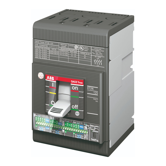 ABB SACE Tmax XT UL Installationsanleitung