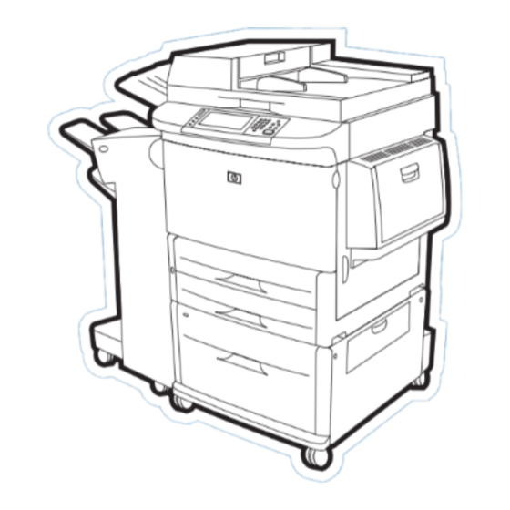 HP LaserJet 9040mfp Benutzerhandbuch