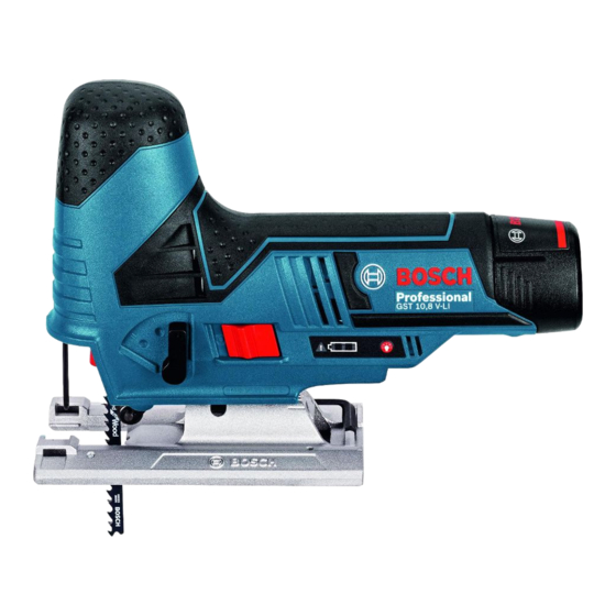 Bosch GST 10,8 V-LI Professional Originalbetriebsanleitung