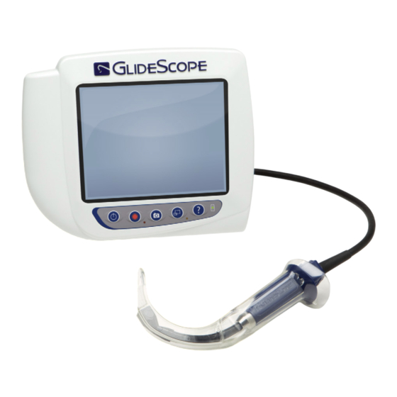 Verathon GLIDESCOPE Bedienungs- Und Wartungshandbuch