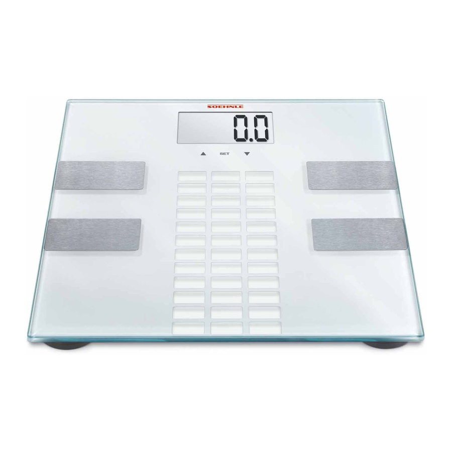 Soehnle Easy Shape Bedienungsanleitung