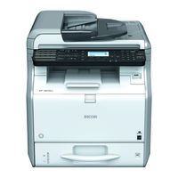 Ricoh SP 3600SF Anwenderanleitung