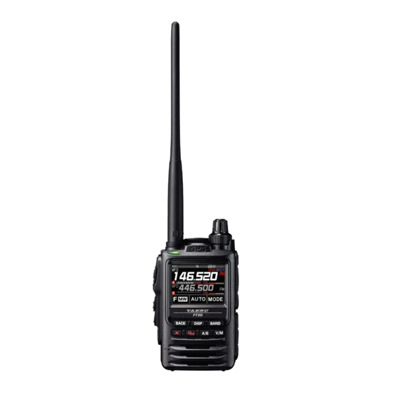 Yaesu FT3DE Anleitung