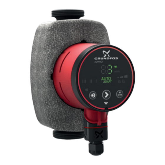 Grundfos ALPHA 1 Bedienungsanleitung