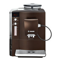 Bosch TES50658DE VeroCafe LattePro Kaffeevollautomat Dunkles Espressobraun Dark Espresso Kurzanleitung