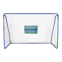 Hudora Mega Goal Fußballtor Aufbau- Und Gebrauchsanleitung