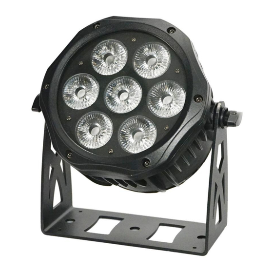 FOS Technologies FOS PAR IP 7x15 6 in 1 Handbuch
