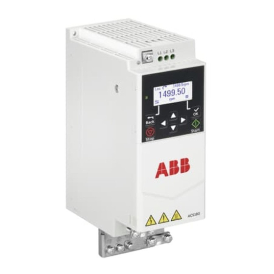 ABB ACS180 Hardwarehandbuch