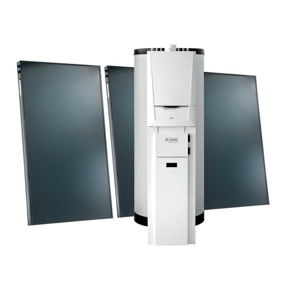 REMEHA CalentaSol 390 Montage- Und Servicehandbuch