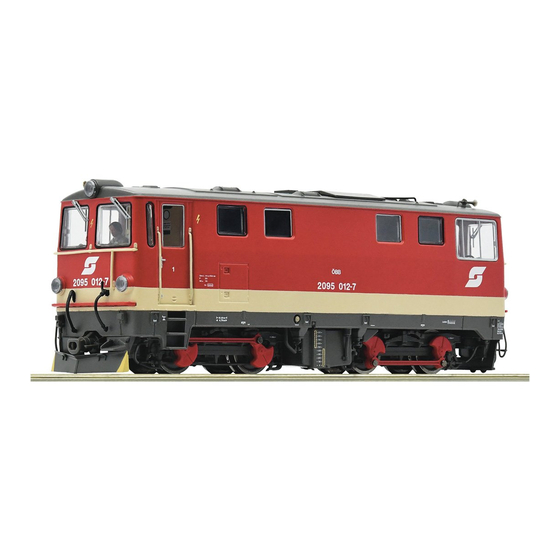 roco Rh 2095 Kurzanleitung