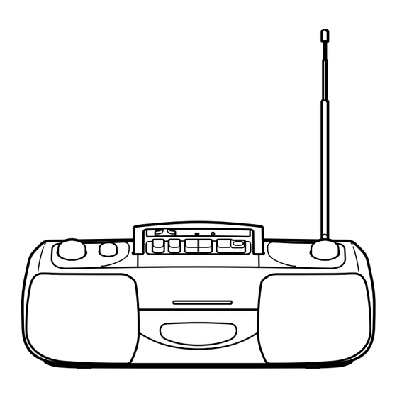 Sony CFS-E14L Bedienungsanleitung