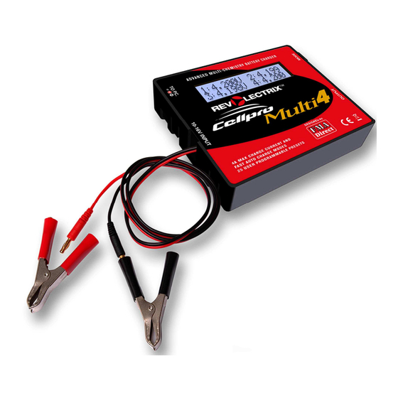 Revolectrix Cellpro Multi4 4S Bedienungsanleutung