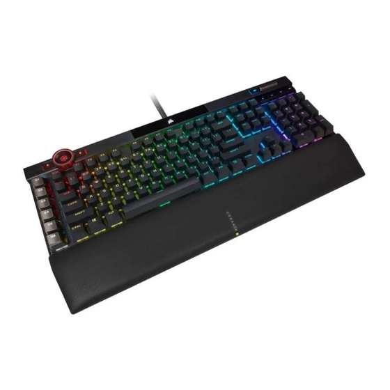 Corsair K100 RGB Bedienungsanleitung
