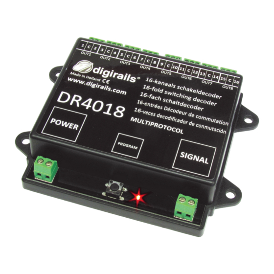 digirails DR4018 Bedienungsanleitung