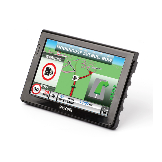 Snooper Syrius S7000 Kurzanleitung