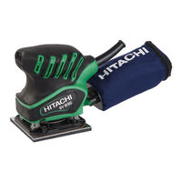 Hitachi Koki SV 12SG Bedienungsanleitung