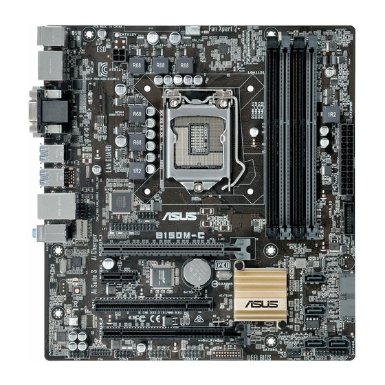 Asus B150M-C D3 Bedienungsanleitung