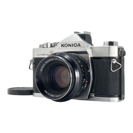 Konica AUTOREFLEX T3 Bedienungsanleitung