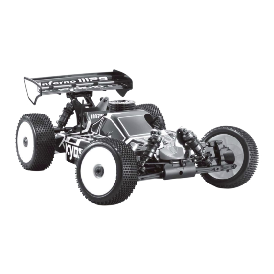 Kyosho INFERNO MP9 TKI3 readyset Bedienungsanleitung