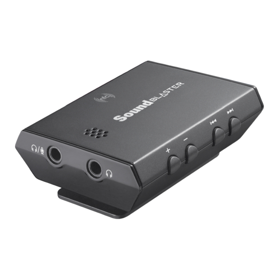 Creative Sound Blaster E3 Benutzerhandbuch