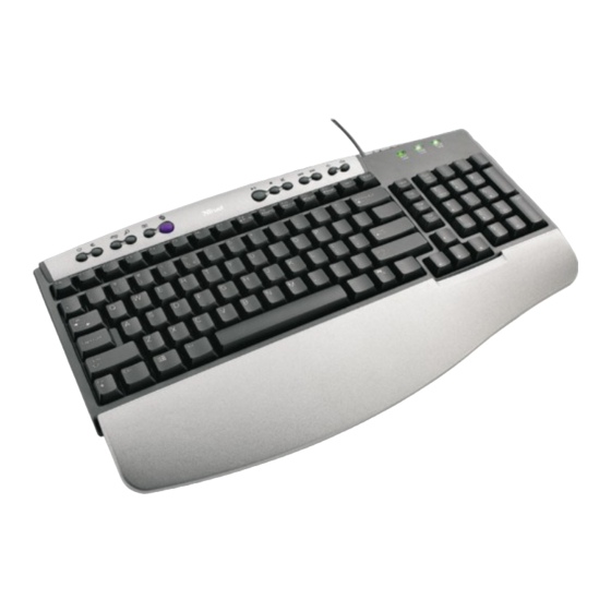 Trust Silverline Direct Access Keyboard USB Bedienungsanleitung