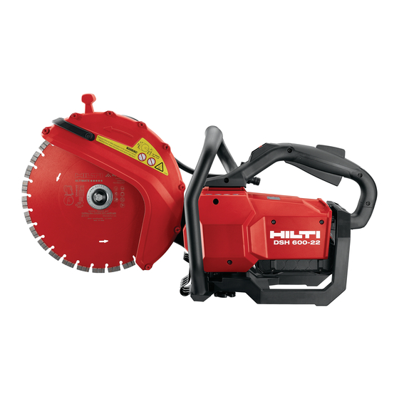 Hilti NURON DSH 600-22 Original Bedienungsanleitung