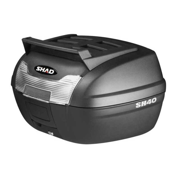 Shad SH40 Bedienungsanleitung