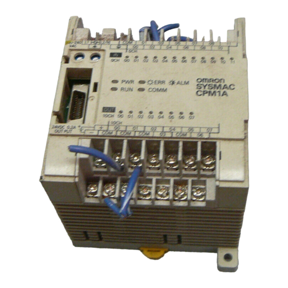Omron SYSMAC CPM1A Technisches Handbuch
