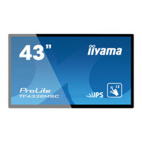 Iiyama ProLite TF3238MSC Bedienungsanleitung