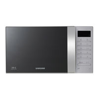 Samsung GE86V-S Bedienungsanleitung Mit Zubereitungshinweisen