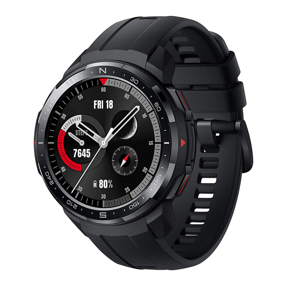 Huawei WATCH GT 2 Pro Kurzanleitung