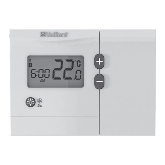 Vaillant 0020188199 Betriebsanleitung