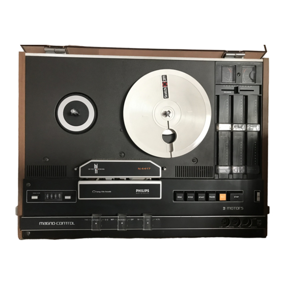 Philips N4417 Service
