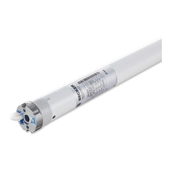 Becker R 8 17 Betriebsanleitung