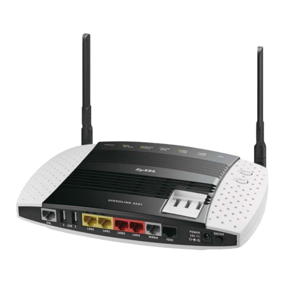 ZyXEL Communications SPEEDLINK 5501 Schnellstartanleitung
