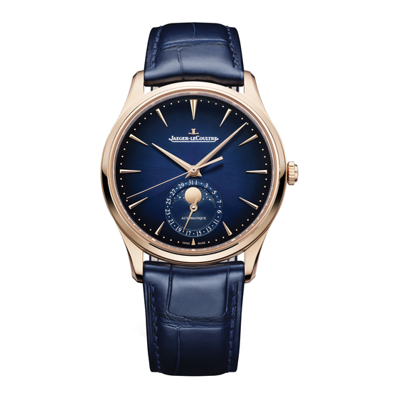 Jaeger-leCoultre MASTER ULTRA THIN MOON Bedienungsanleitung