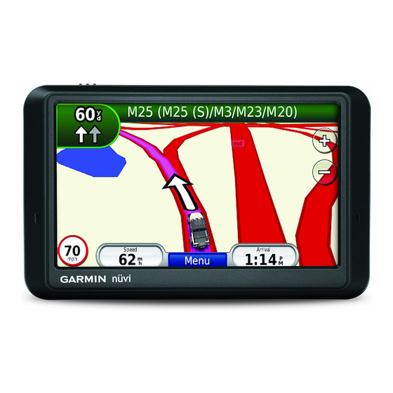 Garmin nuvi 765 Schnellstartanleitung