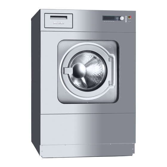 Miele PW 6241 Gebrauchs- Und Aufstellanweisung