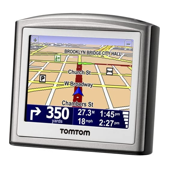 TomTom One Referenzhandbuch