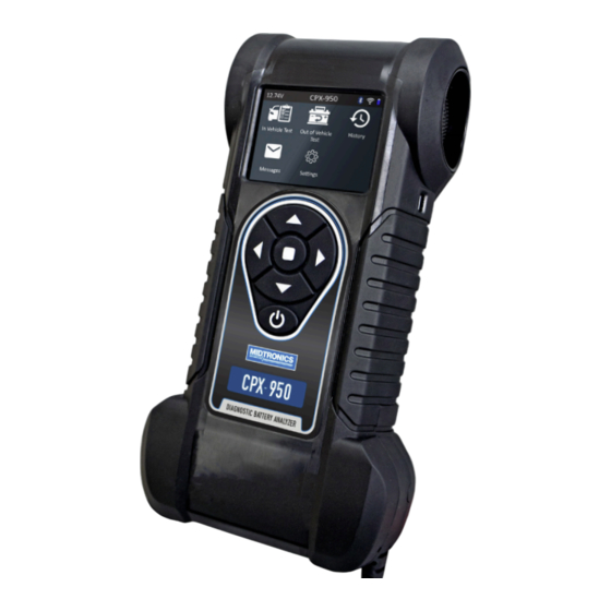 Midtronics CPX-950 EU Bedienungsanleitung