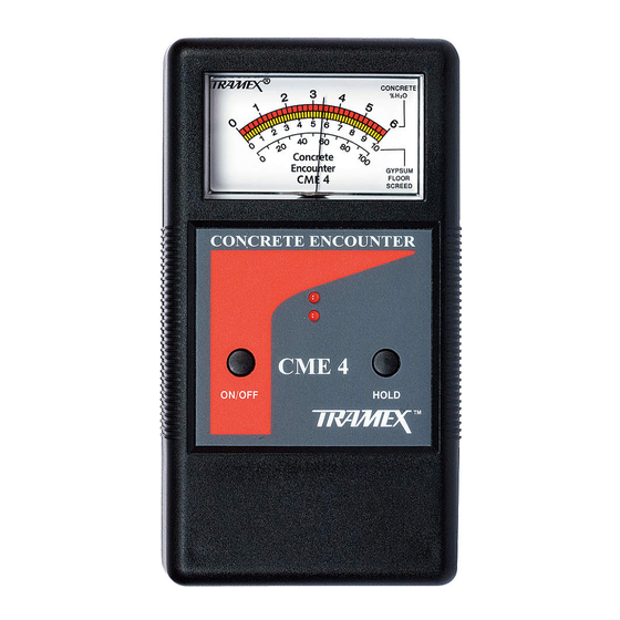 TRAMEX CME 4 Benutzerhandbuch