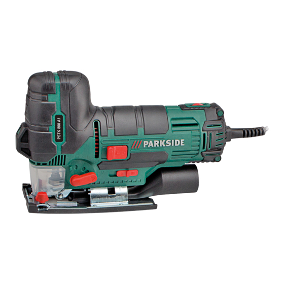 Parkside PSTK 800 A1 Originalbetriebsanleitung